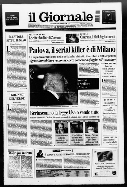 Il giornale : quotidiano del mattino